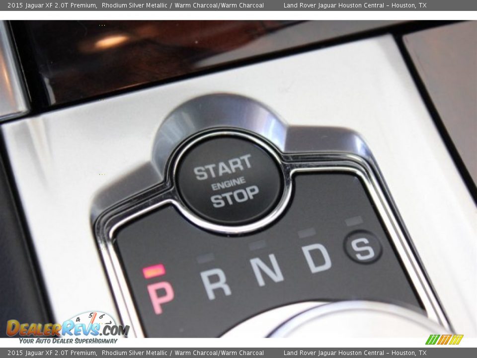 2015 Jaguar XF 2.0T Premium Rhodium Silver Metallic / Warm Charcoal/Warm Charcoal Photo #22