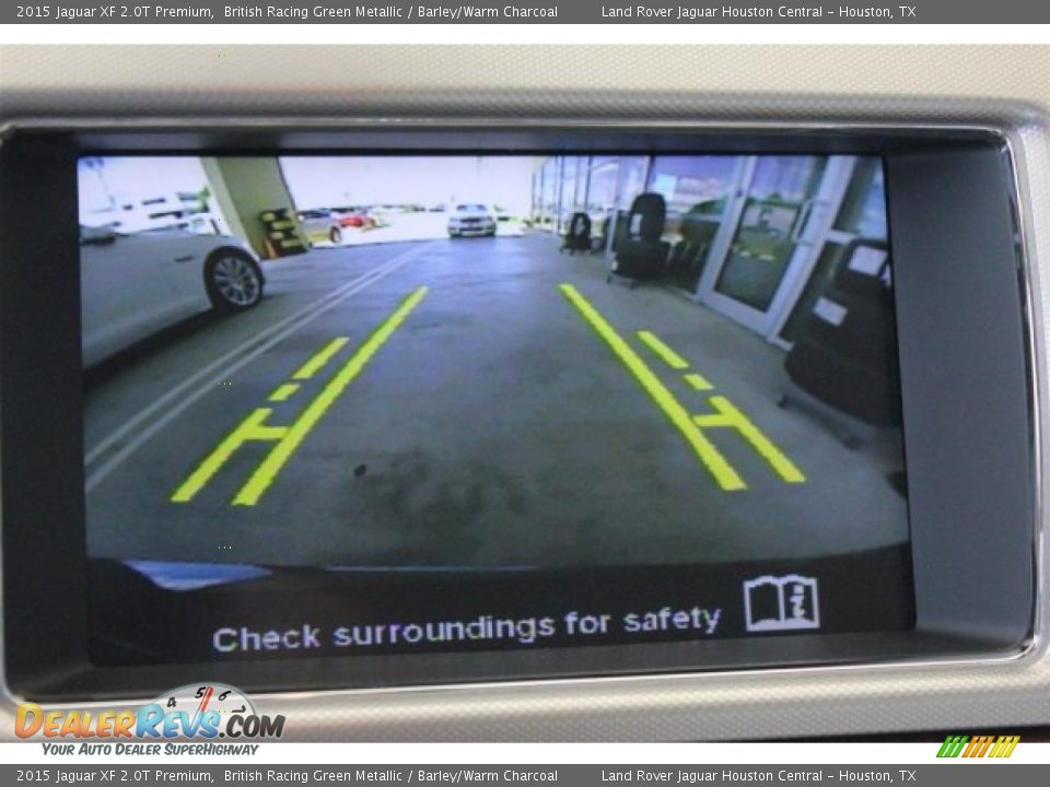 2015 Jaguar XF 2.0T Premium British Racing Green Metallic / Barley/Warm Charcoal Photo #23