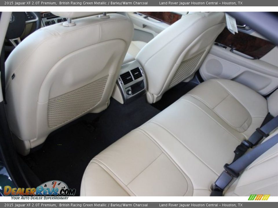 2015 Jaguar XF 2.0T Premium British Racing Green Metallic / Barley/Warm Charcoal Photo #33