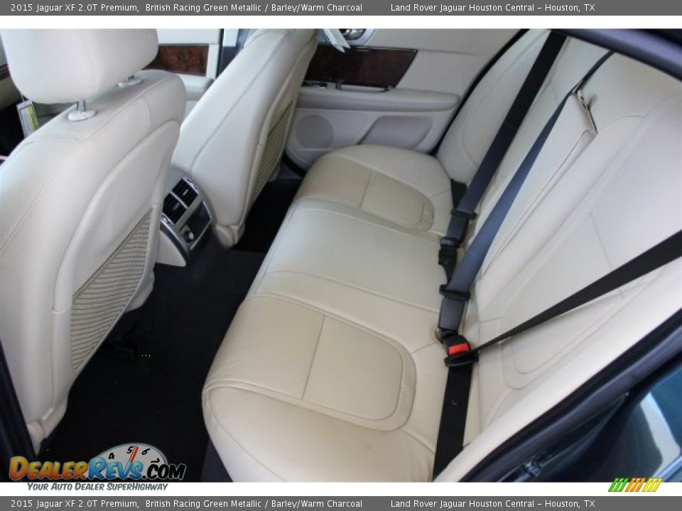 2015 Jaguar XF 2.0T Premium British Racing Green Metallic / Barley/Warm Charcoal Photo #34