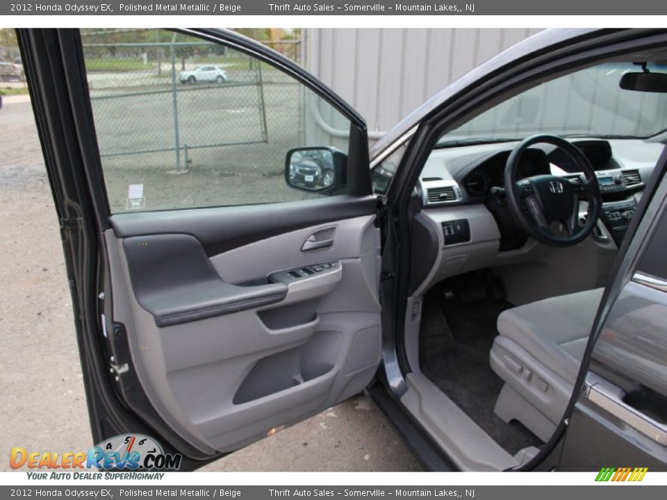 2012 Honda Odyssey EX Polished Metal Metallic / Beige Photo #8