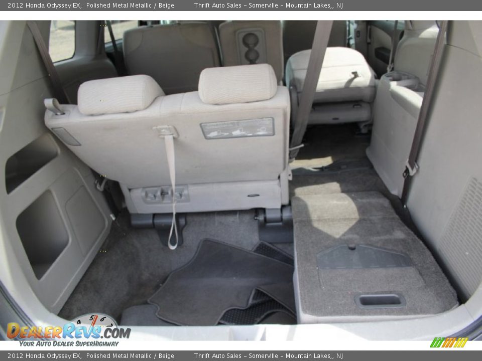 2012 Honda Odyssey EX Polished Metal Metallic / Beige Photo #13