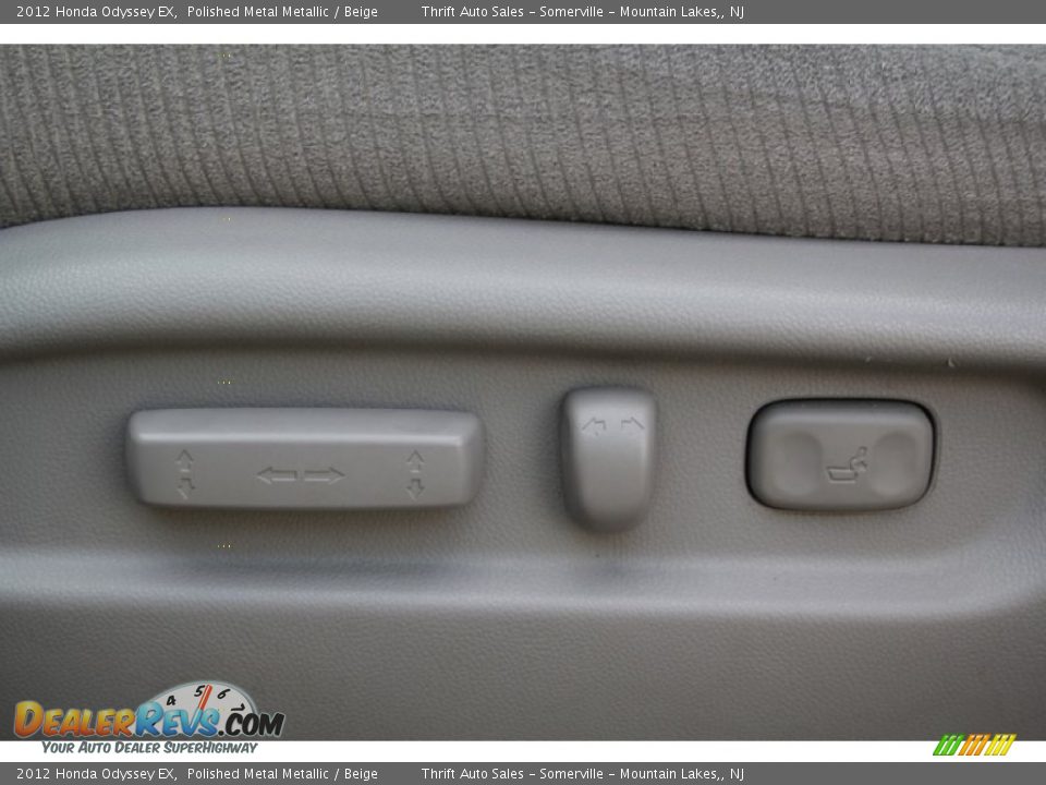 2012 Honda Odyssey EX Polished Metal Metallic / Beige Photo #28
