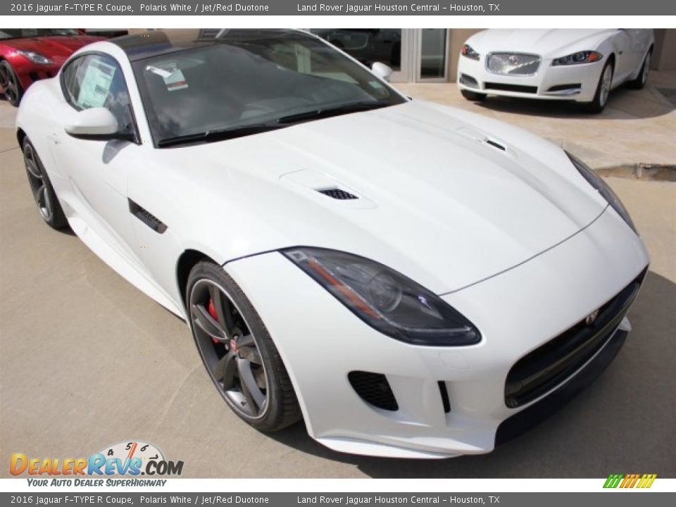 Front 3/4 View of 2016 Jaguar F-TYPE R Coupe Photo #2