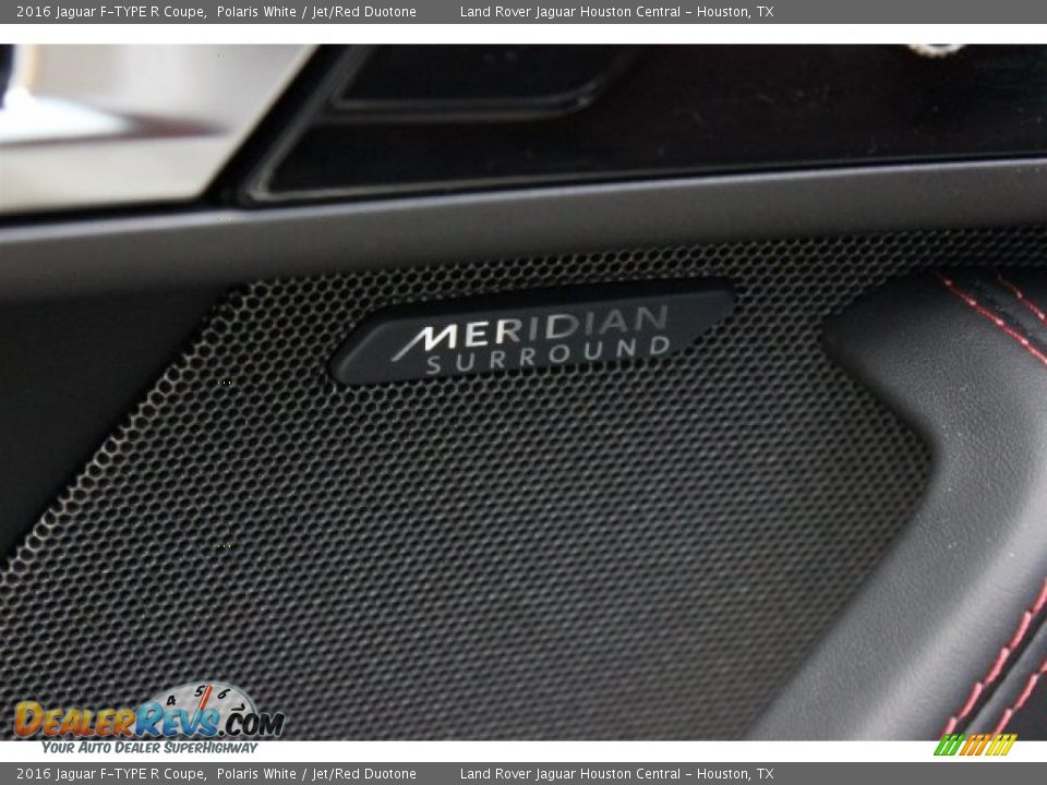 2016 Jaguar F-TYPE R Coupe Polaris White / Jet/Red Duotone Photo #15