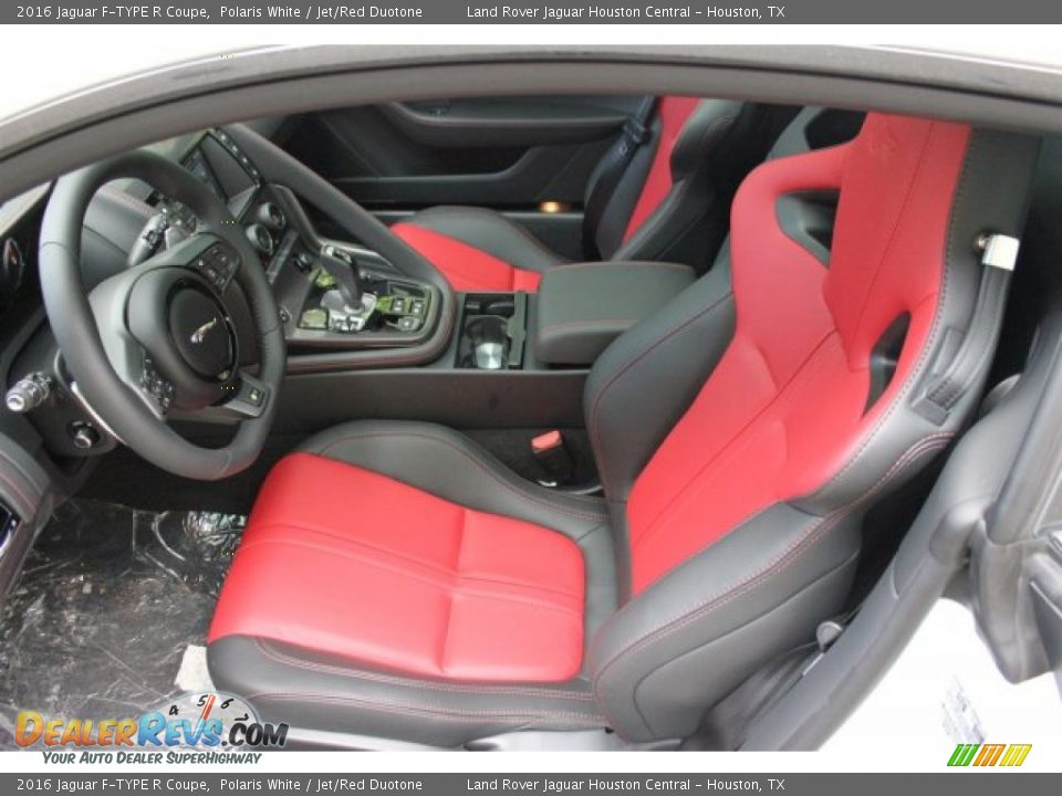 Front Seat of 2016 Jaguar F-TYPE R Coupe Photo #17