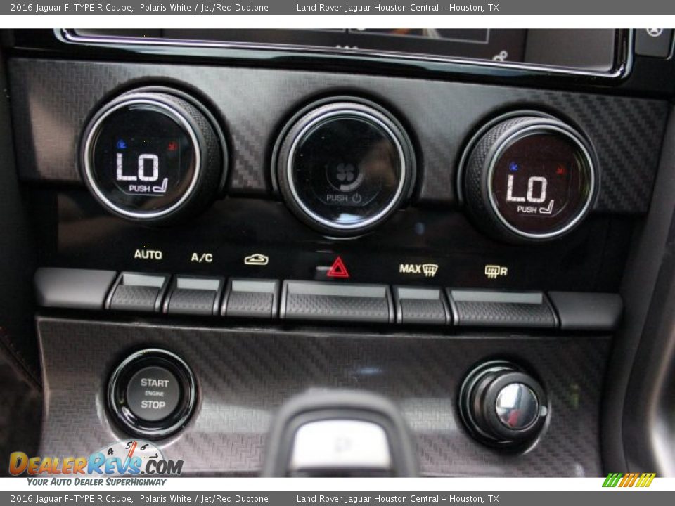 2016 Jaguar F-TYPE R Coupe Polaris White / Jet/Red Duotone Photo #21