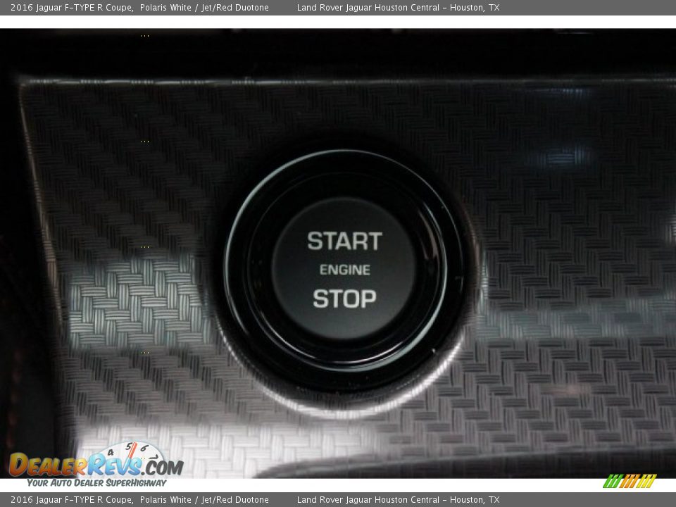 2016 Jaguar F-TYPE R Coupe Polaris White / Jet/Red Duotone Photo #22