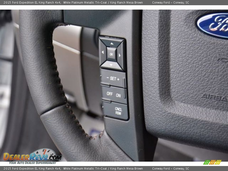 Controls of 2015 Ford Expedition EL King Ranch 4x4 Photo #32