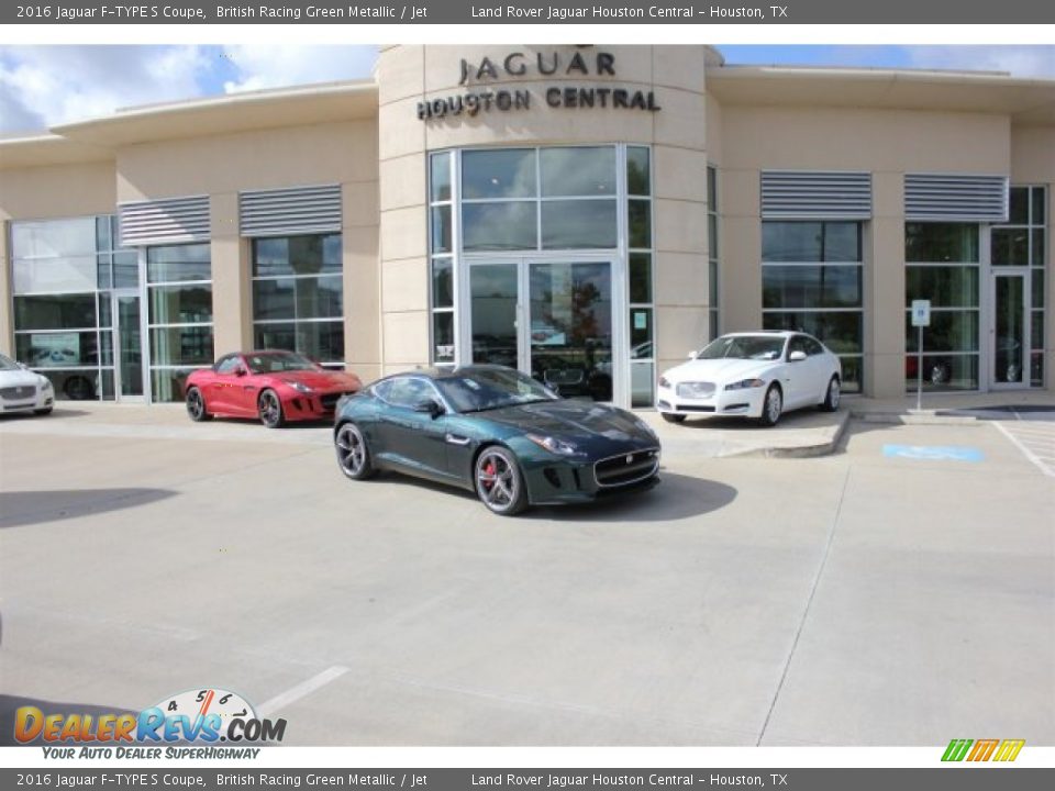2016 Jaguar F-TYPE S Coupe British Racing Green Metallic / Jet Photo #1