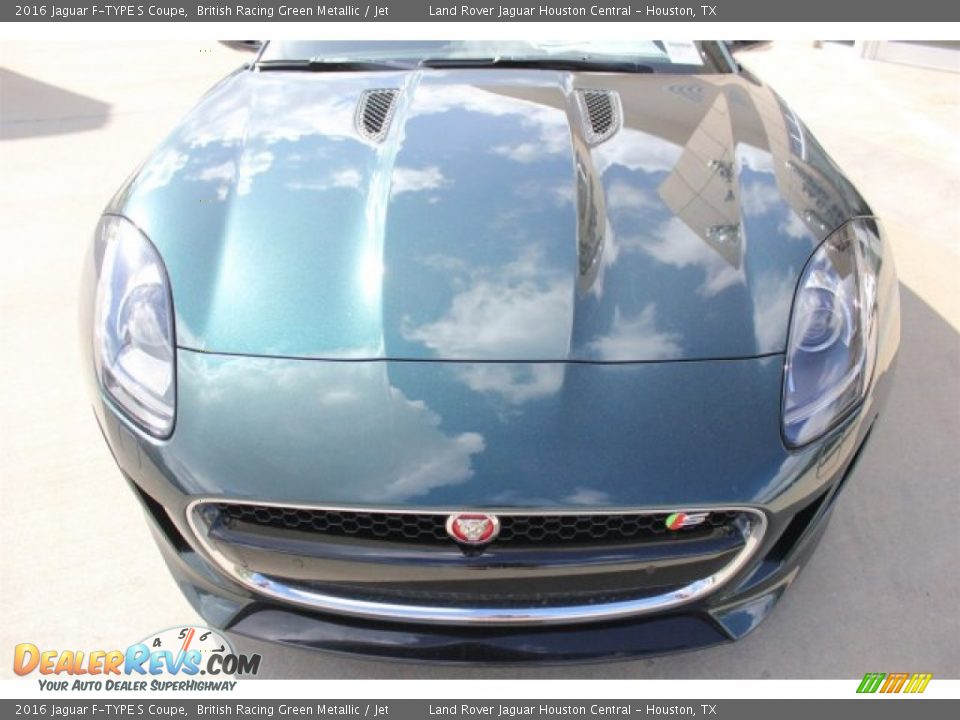 2016 Jaguar F-TYPE S Coupe British Racing Green Metallic / Jet Photo #3