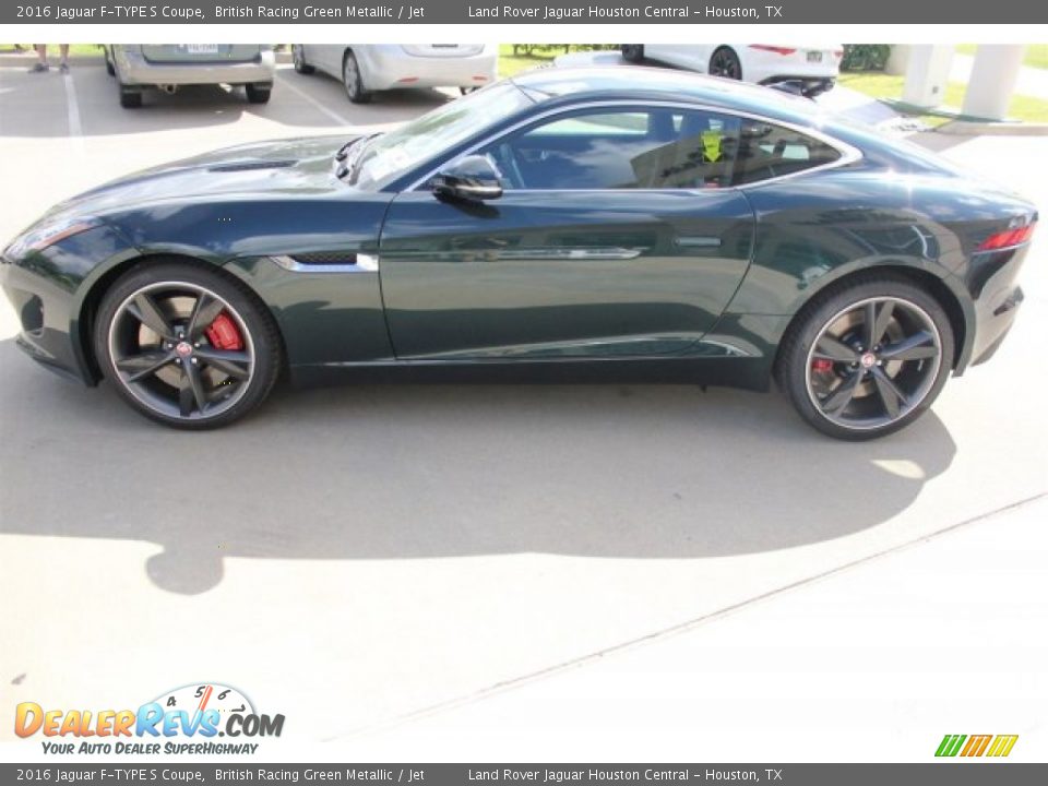 British Racing Green Metallic 2016 Jaguar F-TYPE S Coupe Photo #6