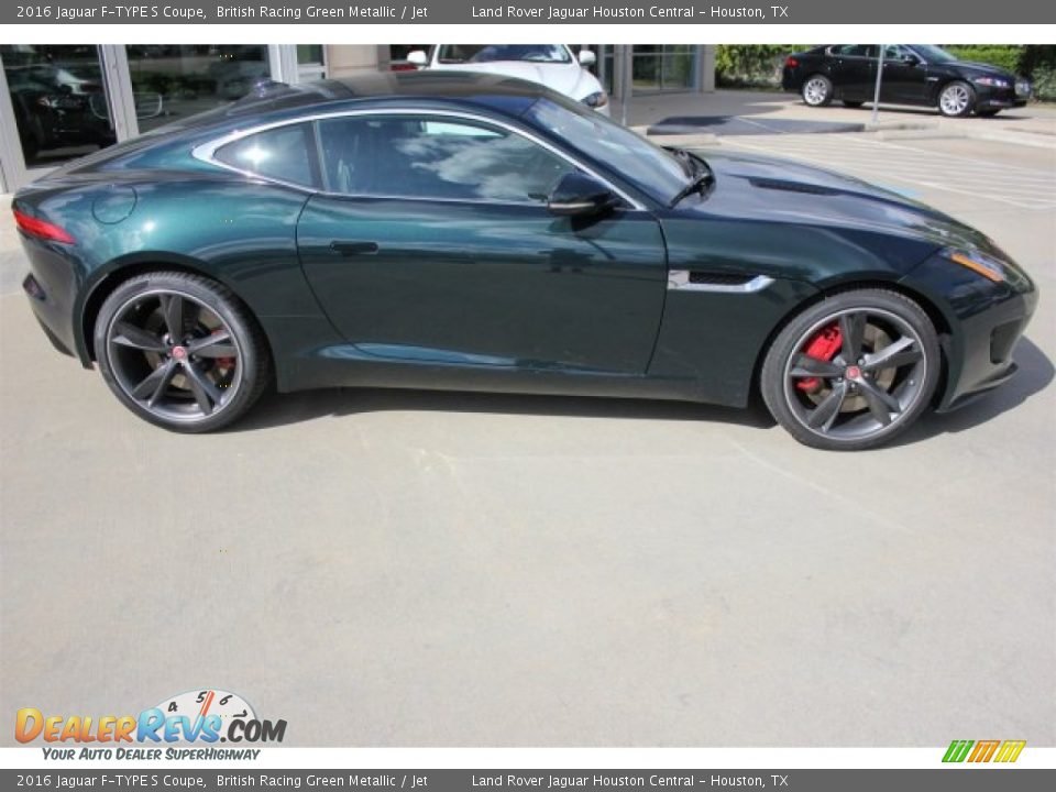 British Racing Green Metallic 2016 Jaguar F-TYPE S Coupe Photo #10