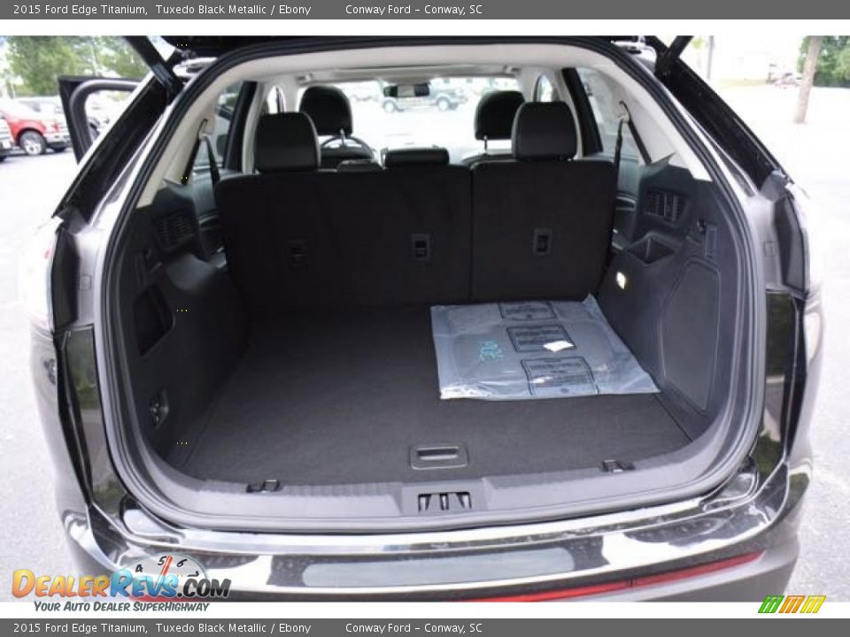 2015 Ford Edge Titanium Tuxedo Black Metallic / Ebony Photo #15