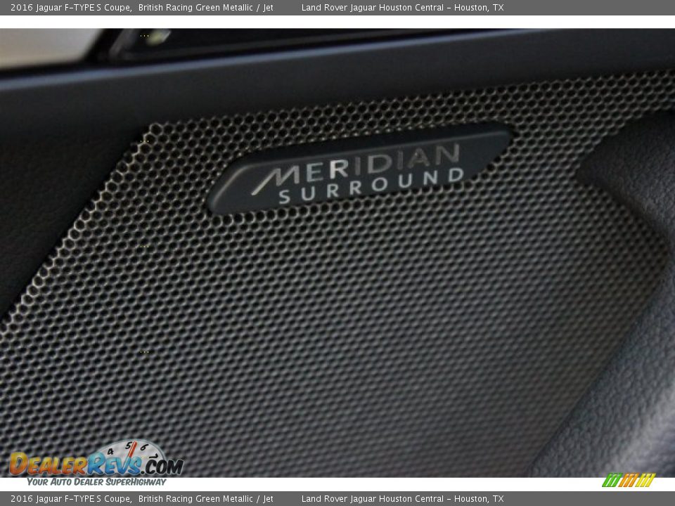 2016 Jaguar F-TYPE S Coupe British Racing Green Metallic / Jet Photo #15