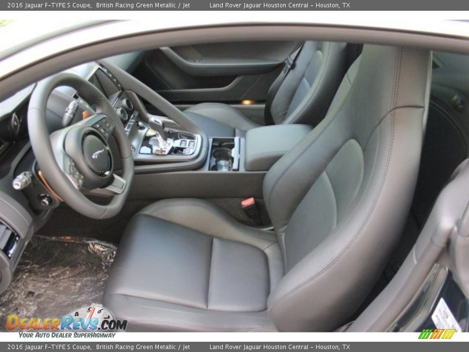 2016 Jaguar F-TYPE S Coupe British Racing Green Metallic / Jet Photo #17