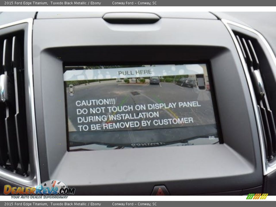 2015 Ford Edge Titanium Tuxedo Black Metallic / Ebony Photo #29