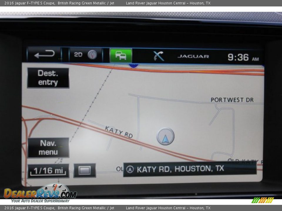 2016 Jaguar F-TYPE S Coupe British Racing Green Metallic / Jet Photo #24