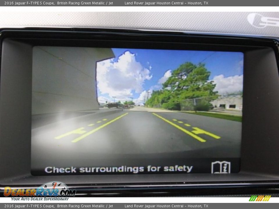 2016 Jaguar F-TYPE S Coupe British Racing Green Metallic / Jet Photo #25