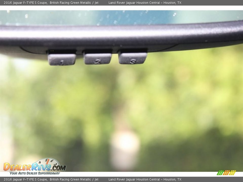 2016 Jaguar F-TYPE S Coupe British Racing Green Metallic / Jet Photo #28