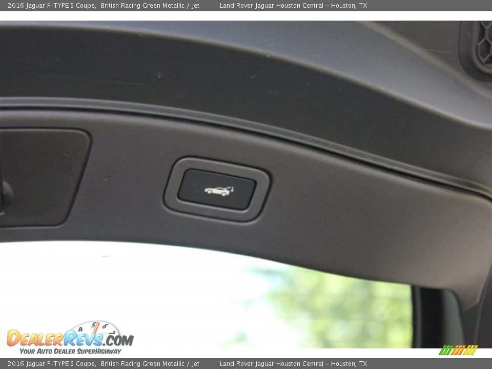 2016 Jaguar F-TYPE S Coupe British Racing Green Metallic / Jet Photo #34