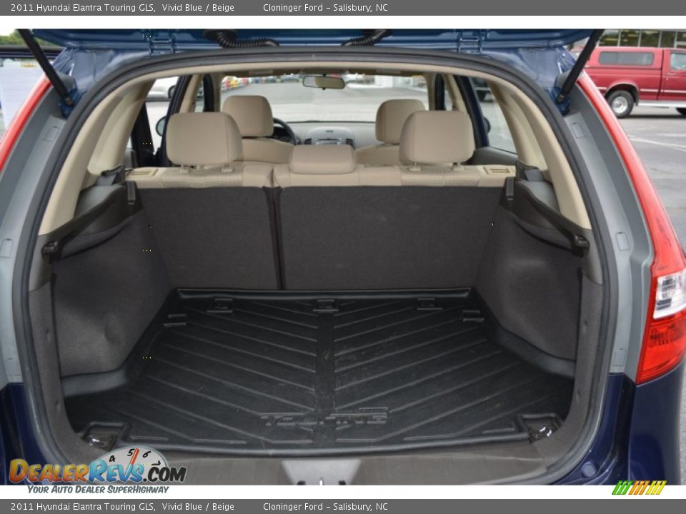 2011 Hyundai Elantra Touring GLS Vivid Blue / Beige Photo #14