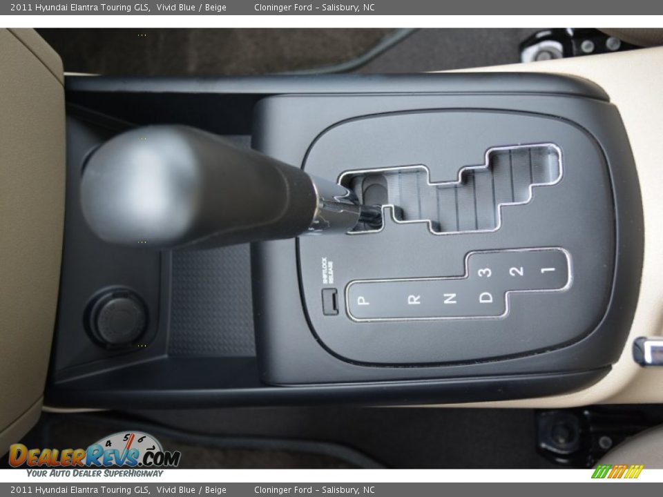 2011 Hyundai Elantra Touring GLS Vivid Blue / Beige Photo #19