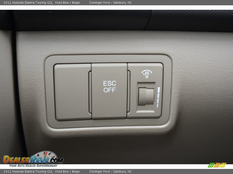 2011 Hyundai Elantra Touring GLS Vivid Blue / Beige Photo #22