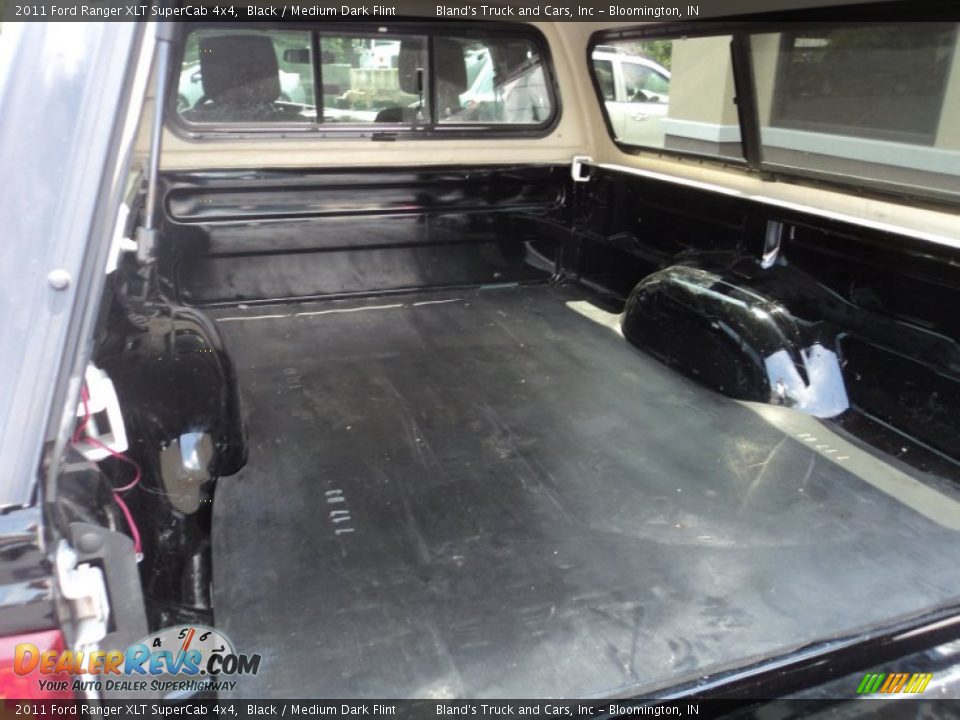 2011 Ford Ranger XLT SuperCab 4x4 Black / Medium Dark Flint Photo #26