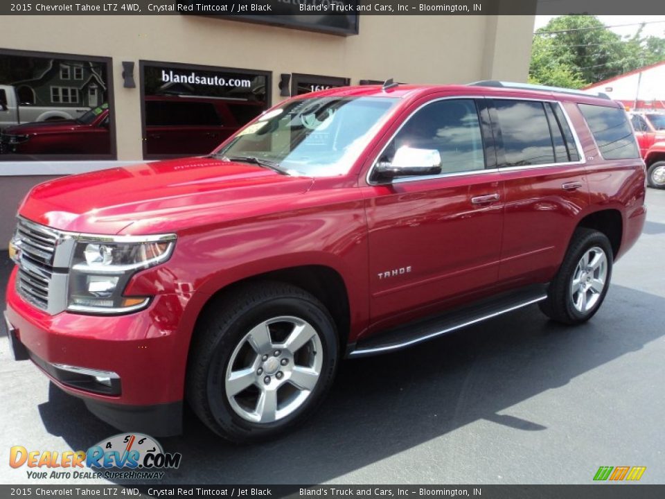 2015 Chevrolet Tahoe LTZ 4WD Crystal Red Tintcoat / Jet Black Photo #1