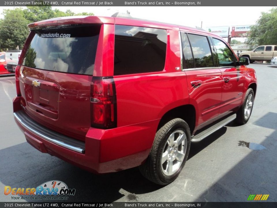 2015 Chevrolet Tahoe LTZ 4WD Crystal Red Tintcoat / Jet Black Photo #3