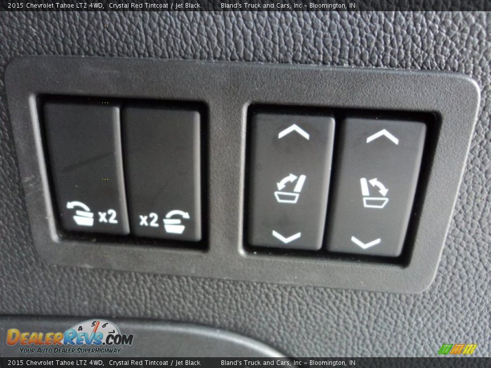 2015 Chevrolet Tahoe LTZ 4WD Crystal Red Tintcoat / Jet Black Photo #12
