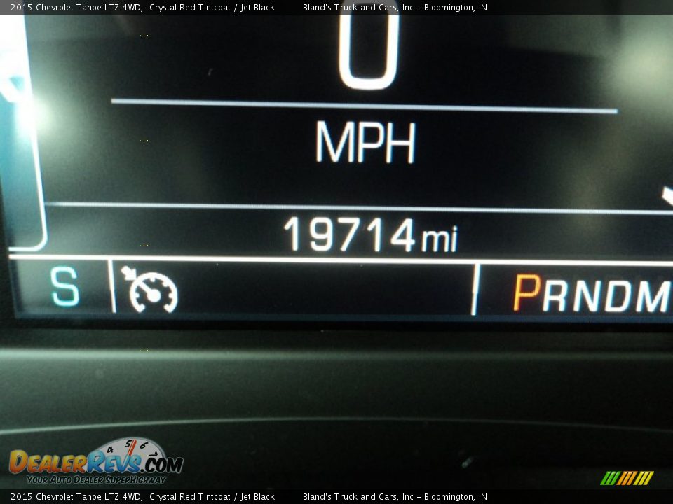 2015 Chevrolet Tahoe LTZ 4WD Crystal Red Tintcoat / Jet Black Photo #15