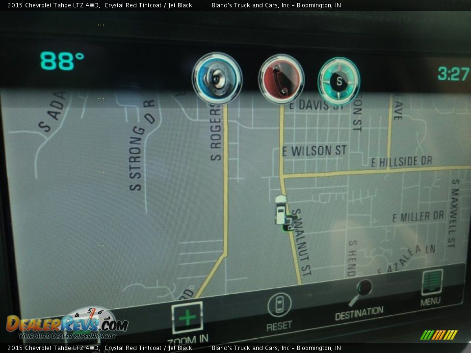2015 Chevrolet Tahoe LTZ 4WD Crystal Red Tintcoat / Jet Black Photo #21