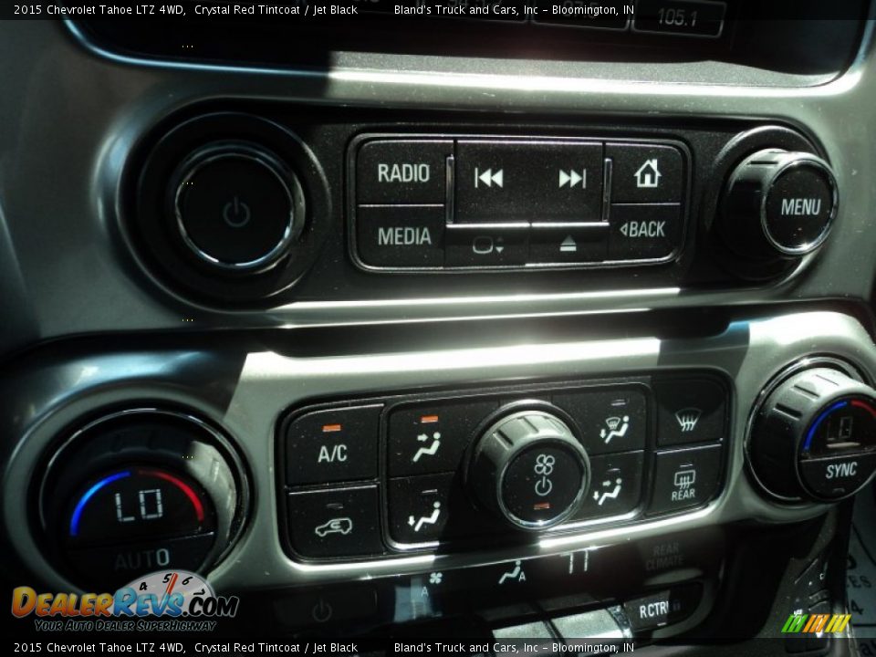 2015 Chevrolet Tahoe LTZ 4WD Crystal Red Tintcoat / Jet Black Photo #23