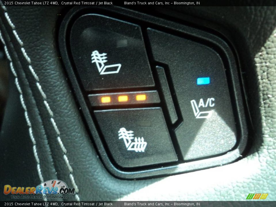 2015 Chevrolet Tahoe LTZ 4WD Crystal Red Tintcoat / Jet Black Photo #24