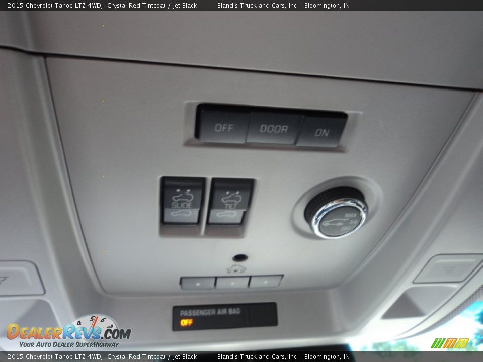 2015 Chevrolet Tahoe LTZ 4WD Crystal Red Tintcoat / Jet Black Photo #35
