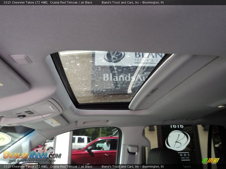 2015 Chevrolet Tahoe LTZ 4WD Crystal Red Tintcoat / Jet Black Photo #36