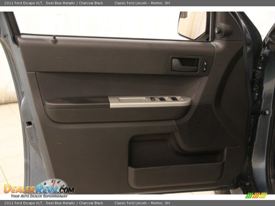 2011 Ford Escape XLT Steel Blue Metallic / Charcoal Black Photo #4