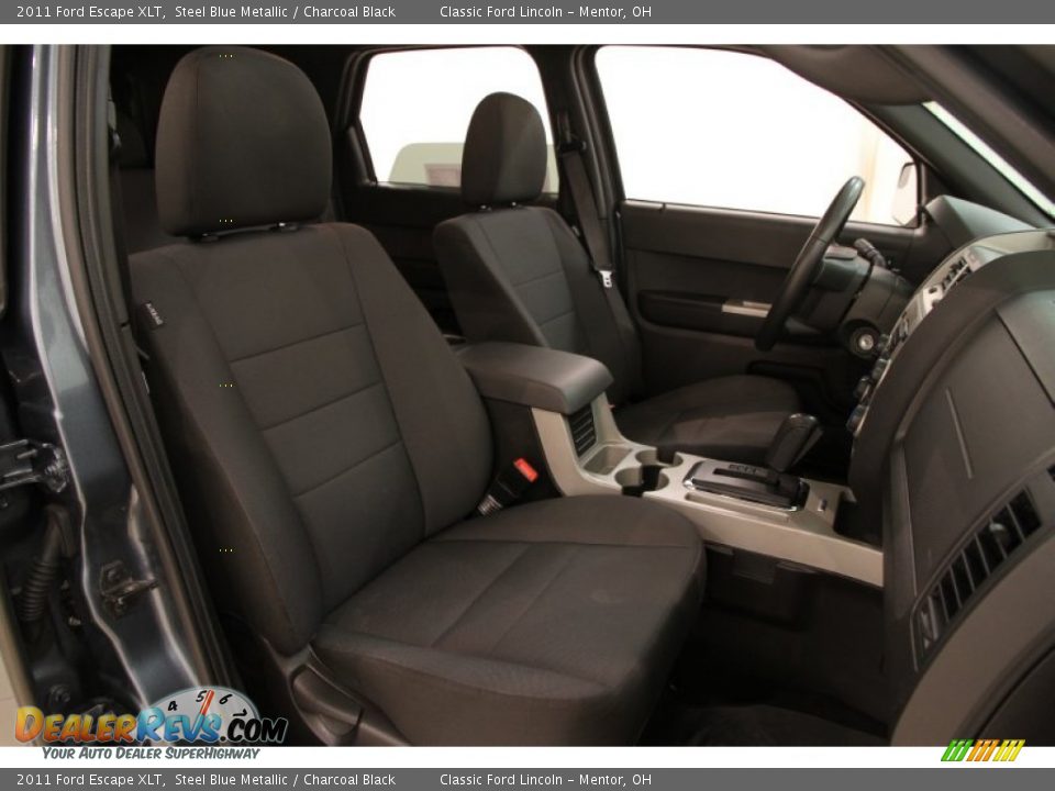 2011 Ford Escape XLT Steel Blue Metallic / Charcoal Black Photo #12