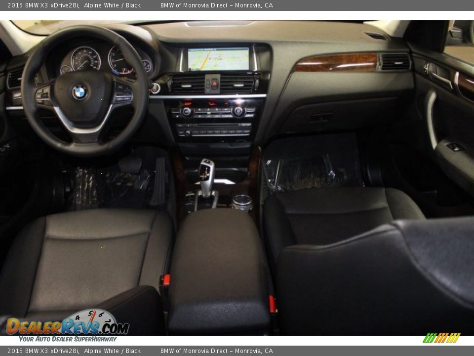 2015 BMW X3 xDrive28i Alpine White / Black Photo #10