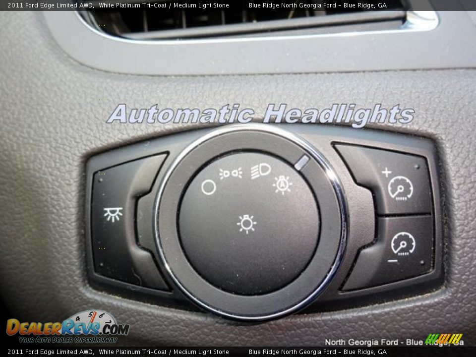 2011 Ford Edge Limited AWD White Platinum Tri-Coat / Medium Light Stone Photo #26
