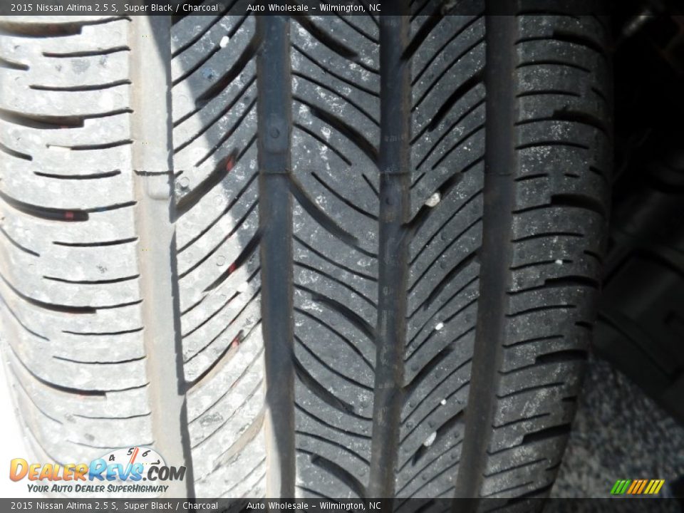 2015 Nissan Altima 2.5 S Super Black / Charcoal Photo #10