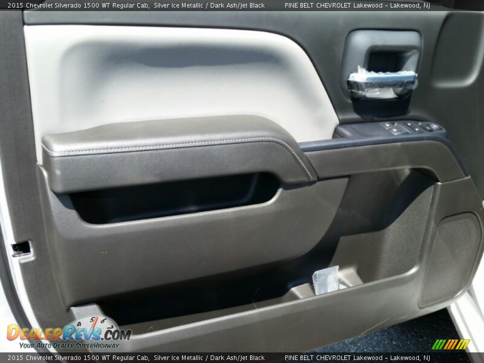2015 Chevrolet Silverado 1500 WT Regular Cab Silver Ice Metallic / Dark Ash/Jet Black Photo #8