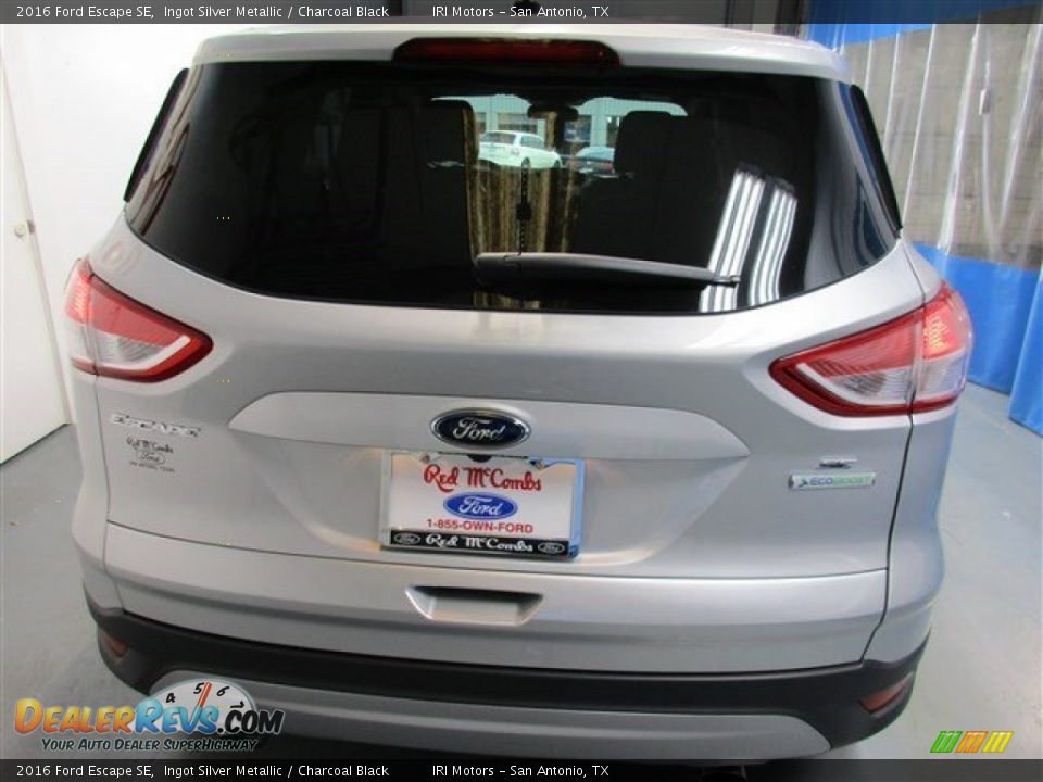 2016 Ford Escape SE Ingot Silver Metallic / Charcoal Black Photo #5