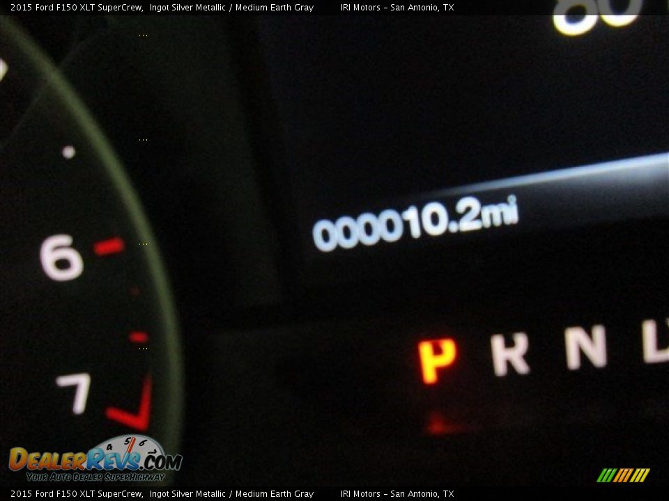 2015 Ford F150 XLT SuperCrew Ingot Silver Metallic / Medium Earth Gray Photo #18