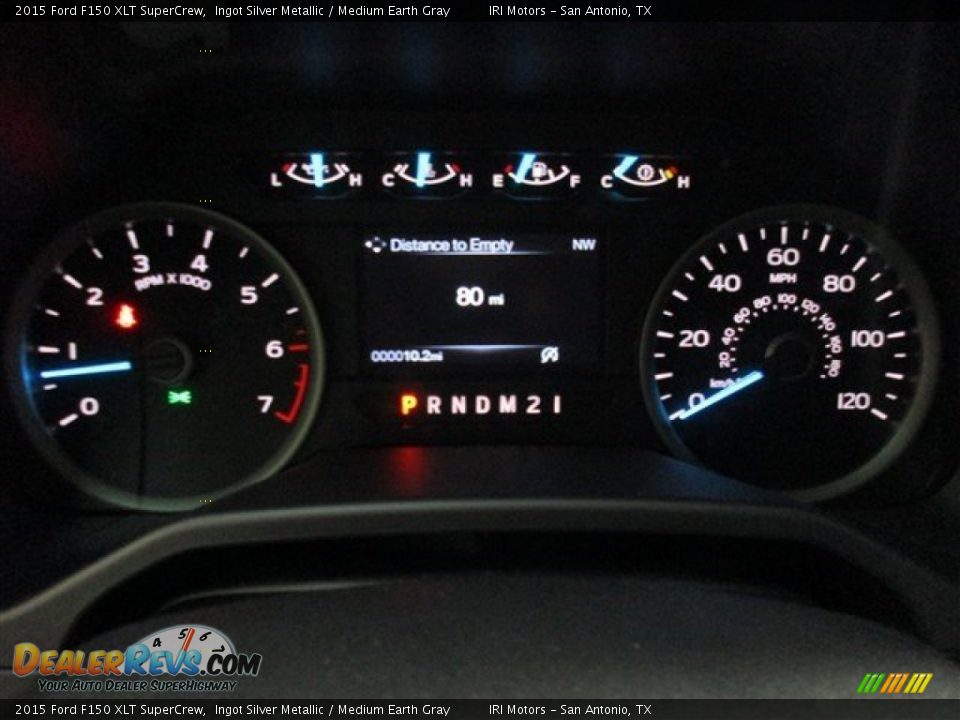 2015 Ford F150 XLT SuperCrew Ingot Silver Metallic / Medium Earth Gray Photo #19