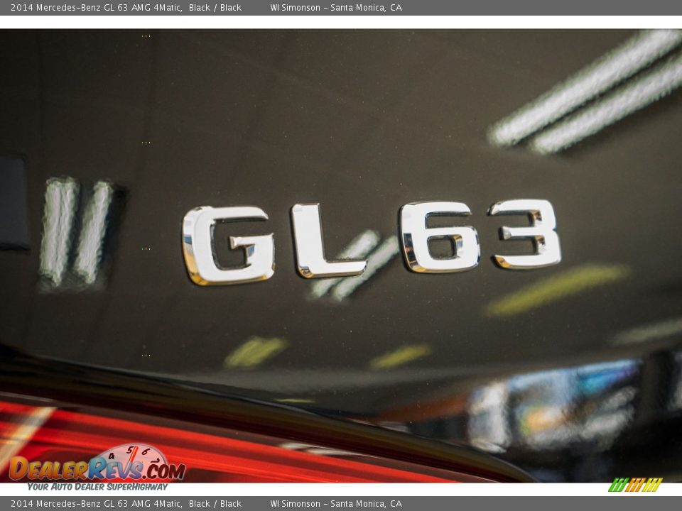 2014 Mercedes-Benz GL 63 AMG 4Matic Black / Black Photo #7