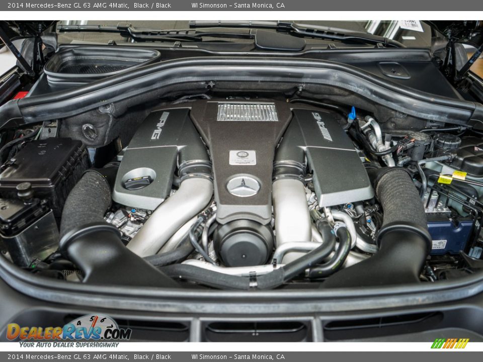 2014 Mercedes-Benz GL 63 AMG 4Matic 5.5 AMG Liter biturbo DI DOHC 32-Valve VVT V8 Engine Photo #9