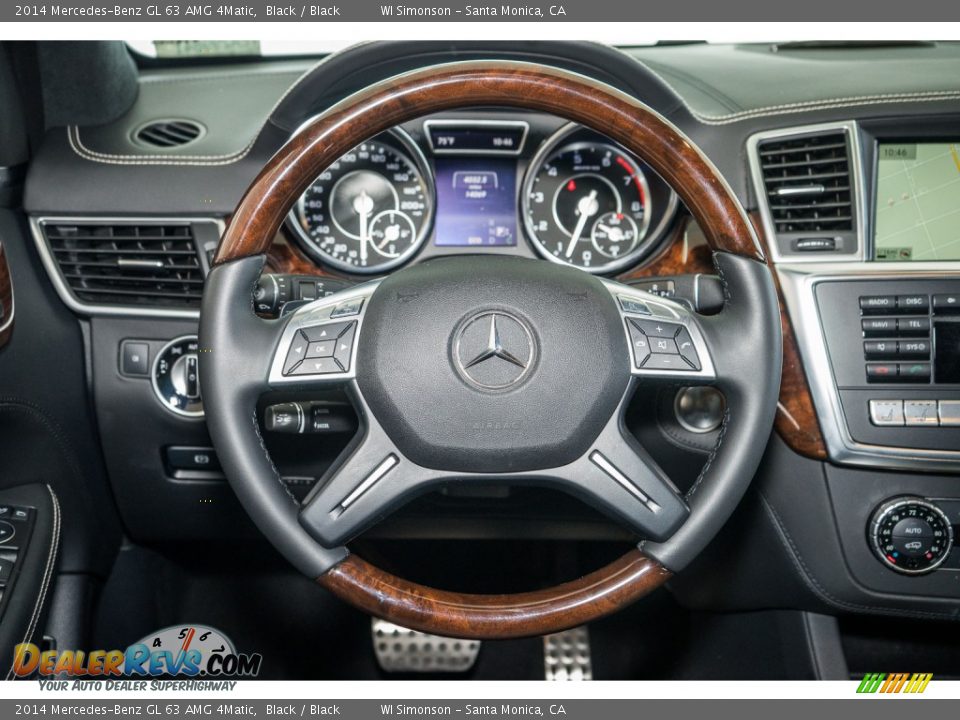 2014 Mercedes-Benz GL 63 AMG 4Matic Steering Wheel Photo #17